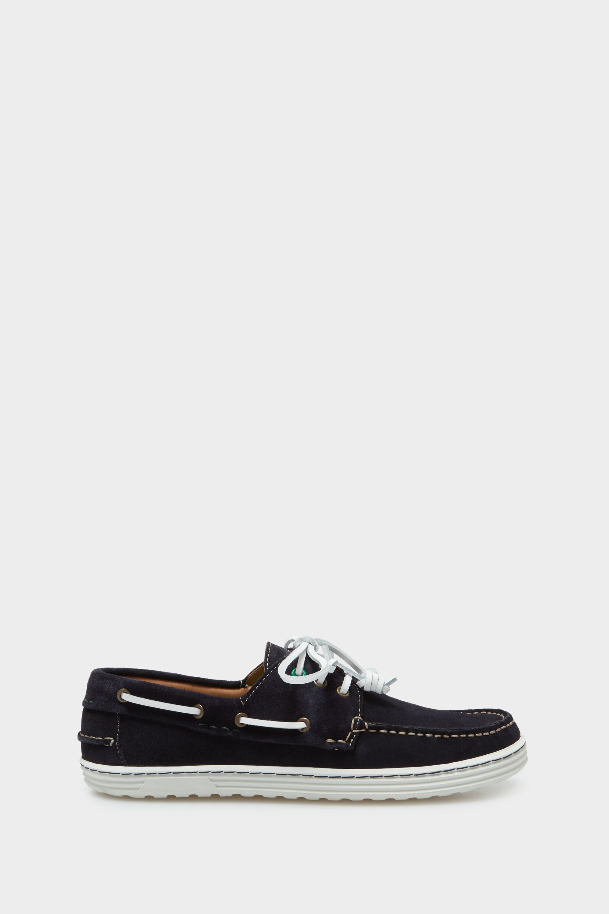 Suede boat shoes