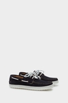 Suede boat shoes