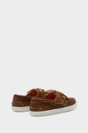 Suede boat shoes