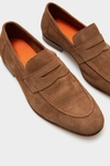 Suede loafers