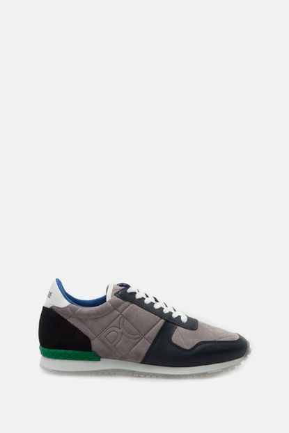 PG CUBE SUEDE AND LEATHER SNEAKERS