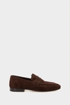 Suede loafers