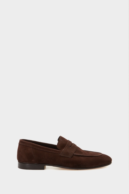 SUEDE LOAFERS