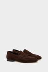 Suede loafers