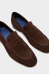 Suede loafers