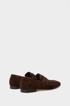 Suede loafers