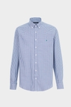 Grosgrain gingham check Oxford shirt