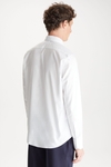 SPREAD COLLAR TWILL SHIRT