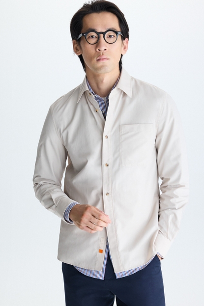 PG TAPE TECHNICAL POPLIN OVERSHIRT