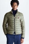 Quilted technical nylon jacket