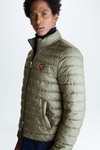 Quilted technical nylon jacket