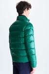 Down-quilted technical nylon jacket