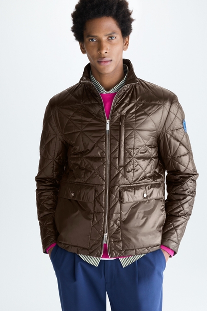 ORIGAMI QUILTED TECHNICAL NYLON JACKET