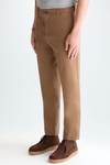 Cotton twill regular fit chino trousers