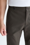 COTTON TWILL REGULAR FIT CHINO TROUSERS