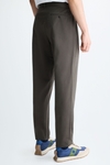 COTTON TWILL REGULAR FIT CHINO TROUSERS