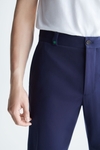 Cotton twill regular fit chino trousers