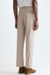 Cotton twill regular fit chino trousers