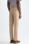 Cotton twill regular fit chino trousers