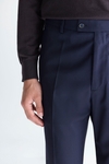 TROPICAL WOOL CLASSIC FIT SUIT TROUSERS