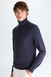 Turtleneck merino wool sweater