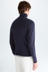 Turtleneck merino wool sweater