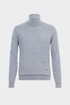 Turtleneck merino wool sweater