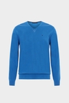 V-neck pima cotton sweater