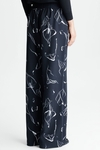 Trazo Cala print double-faced straight-fit trousers