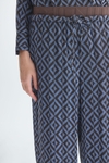 Mosaicubo jacquard pyjama-style trousers