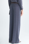 Mosaicubo jacquard pyjama-style trousers