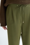 Stretch knit jogger trousers