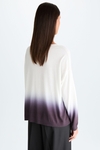 Trazo Cala print technical cotton oversize sweater