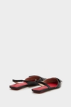 Obi leather slingback flats