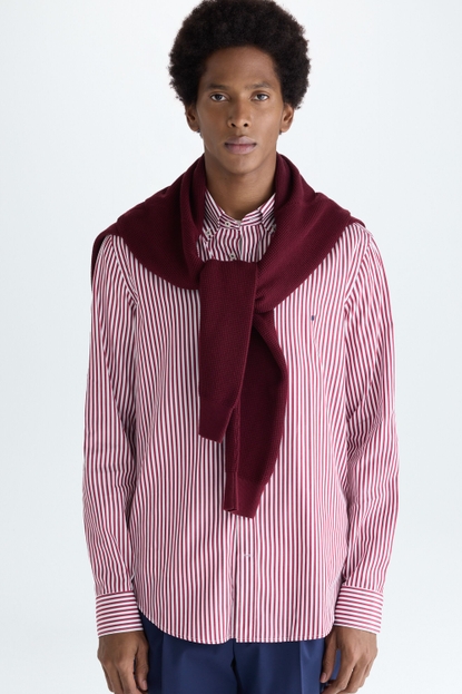 CANDY STRIPE POPLIN SHIRT