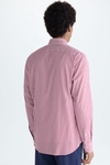 Candy stripe poplin shirt