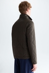 Origami quilted technical nylon jacket