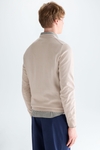 Crew neck pima cotton sweater