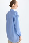 Cupro oversize shirt