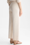 Double-faced stretch-knit straight-leg trousers