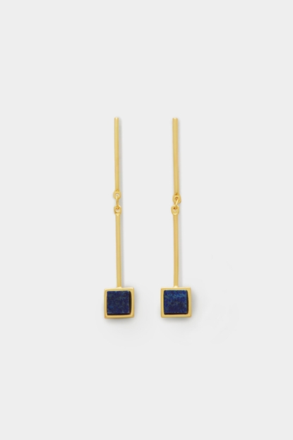 CUBE DROP EARRINGS