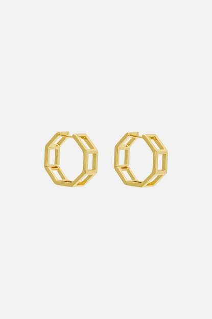 OCTAGON EARRINGS