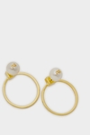 Satélite hoop earrings