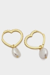 Lovey Dovey hoop earrings