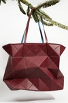 Origami zipped shoulder bag