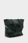 Origami zipped shoulder bag