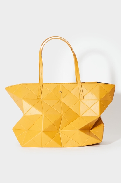 ORIGAMI ZIPPED SHOULDER BAG