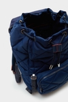 Origami quilted nylon backpack