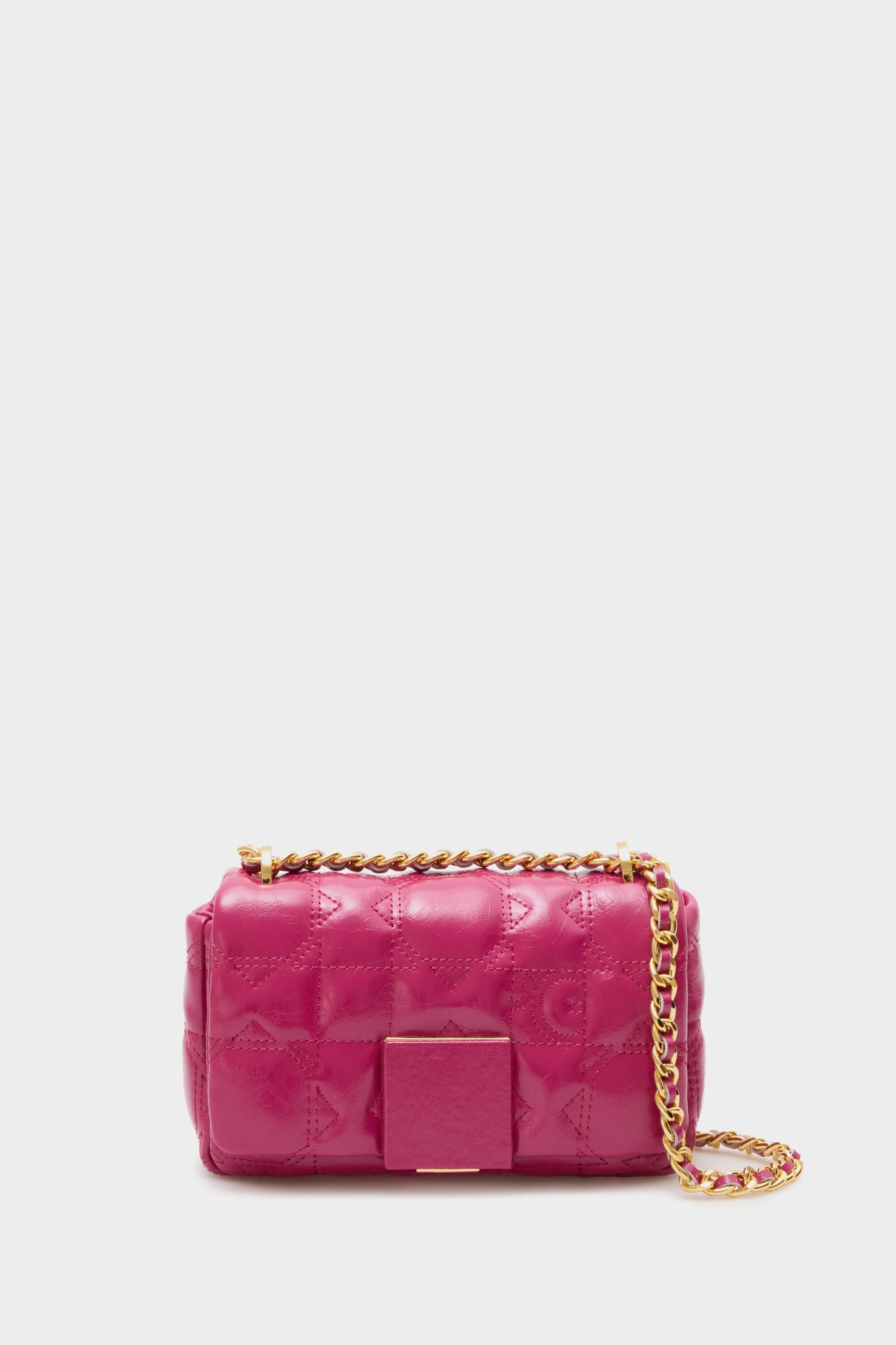 Homenaje Acolchado cross body bag pink Purificacion Garcia Denmark