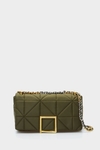 Homenaje Acolchado cross body bag